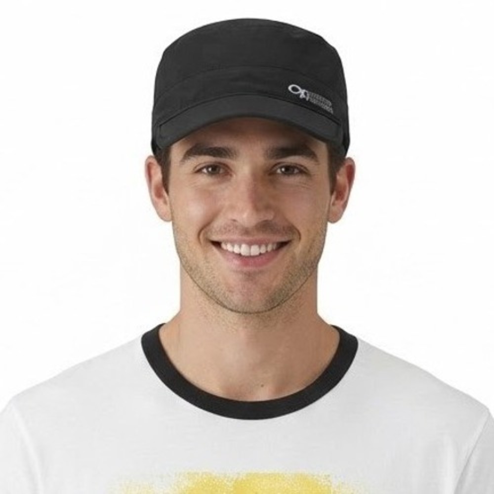 Outdoor Research Radar Pocket Cap Unisex Large Black NWT UPF 50+ Packable Hat
